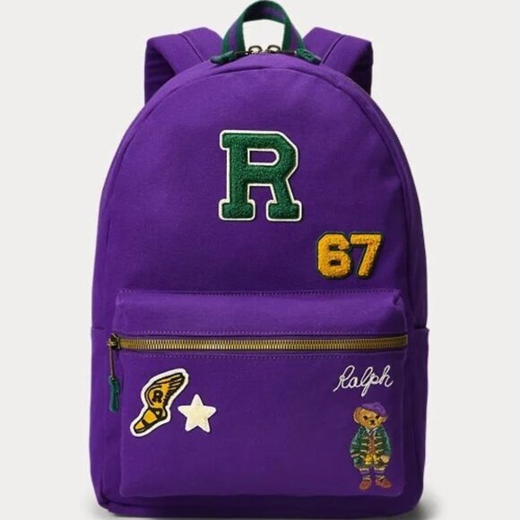 Polo Ralph Lauren Polo Bear Varsity Bear Backpack - Picture 1 of 10